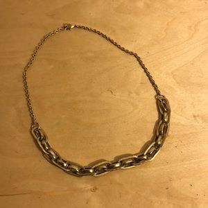 Antique gold chain necklace